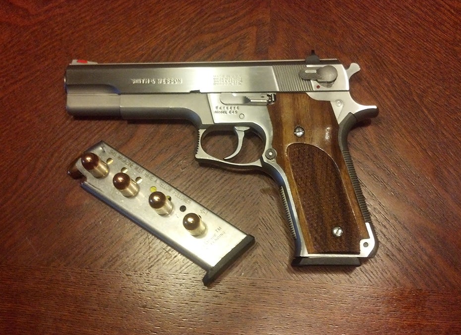 645 And Forums plated Smith Nickle | Wesson